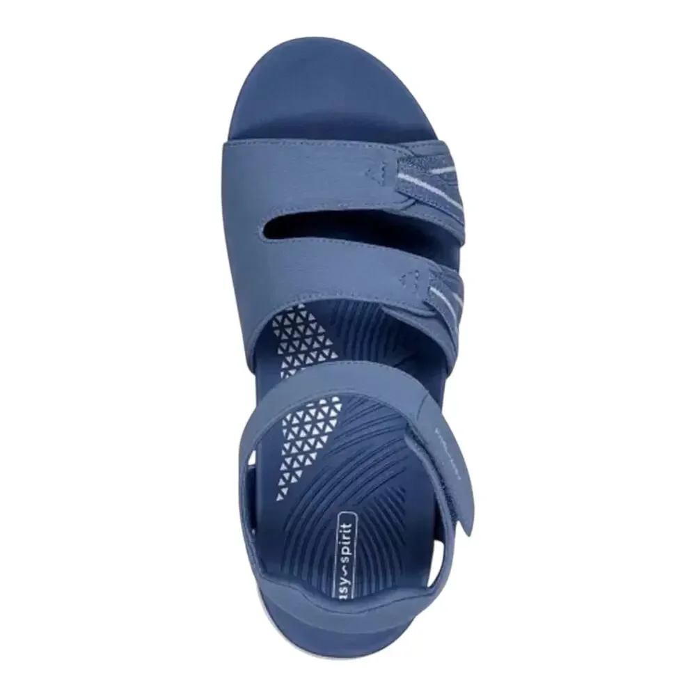 Easy Spirit Women's Weber Lightweight Sporty Sandals Blue Size 8